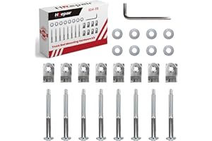 MUSHENG 924-311 Bed Bolts fits for 1999-2016 Ford F250 F350 F450 F550 Super Duty Truck Bed Mounting Hardware - w/Hex Key