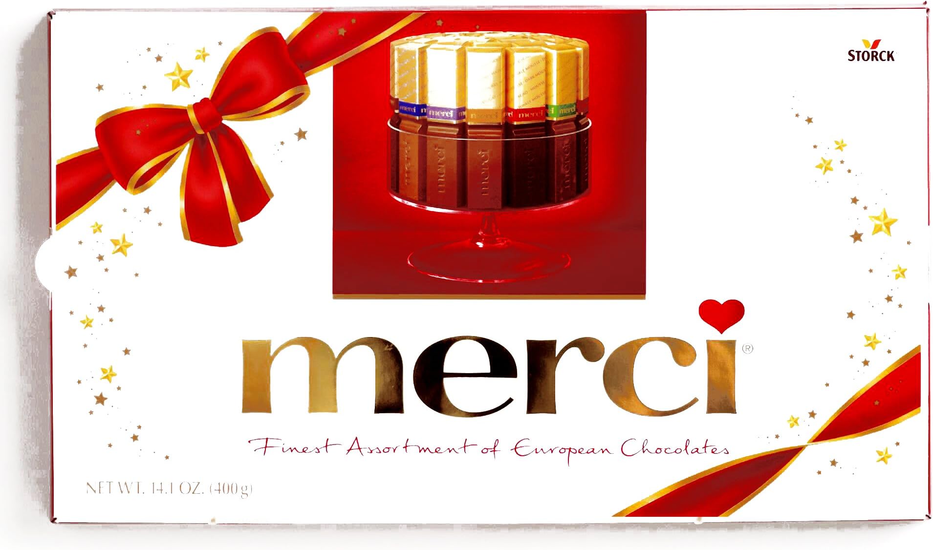 Merci Chocolates (1 Unit Per Order) - Gourmet Christmas Gift for the Holidays