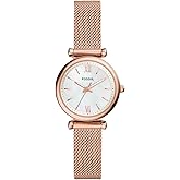 Fossil Women's Carlie Quartz Stainless Steel Three-Hand Watch