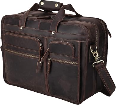 modern leather messenger bag