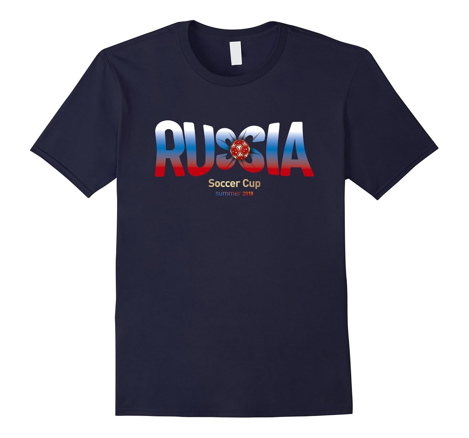 World Soccer Championship Russia 18 t-shirt-ANZ