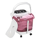 H&B Luxuries Foot Spa Massager with Heat for Stress