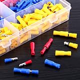 GLARKS 280pcs Assorted Insulated Quick Splice Bullet Connectors Male Female view 5