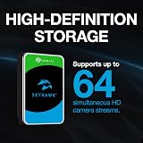 Seagate SkyHawk 2TB Video Internal Hard Drive 3.5 inch SATA 6Gb/s 256MB view 6