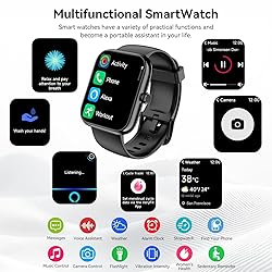 Smart Watch with Alexa Built-in, 1.83" HD