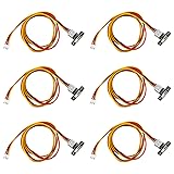 6PCS Micro Limit Switches with 1M 3 Pin Cable for