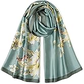 tagotry Women's Elegant Long Chiffon Shawl, Silk-Like Formal Wrap Scarf for Evening Gowns - Lightweight & Gift Packed