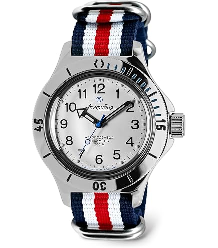 Amazon.com: VOSTOK Original Mens Watch Amphibia 120512 Mechanical