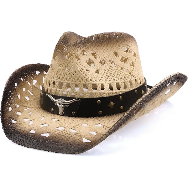 WQWOVRVO Cowboy Hat,Cowgirl Hat,Cowboy Hats for Women/Mens  display picture 1