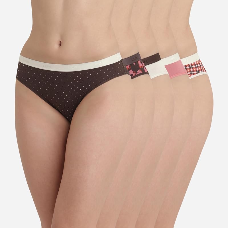 Lot de Culottes Les Pockets Coton Confortable Femme x5