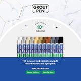 Rainbow Chalk Grout Pen White 7ml - Water-Based Tile Grout Repair view 9