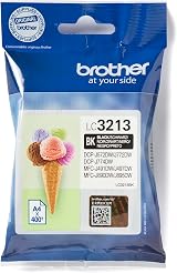 Brother LC3213BK Inkjet Cartridge Black High Yield Genuine Supplies view 1