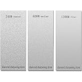 3 PCS Diamond Sharpening Stone Diamond Knife Sharpener Plate Honing Whetstone for Knives Chisel (240#+600#+1200#)