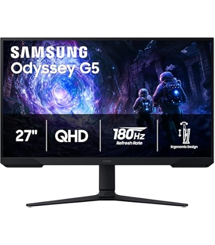 Amazon.com: Samsung 32” Odyssey G5 G50F QHD Resolution Gaming