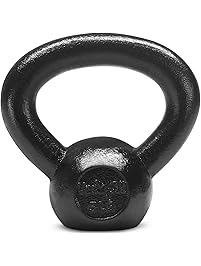 Yes4All Solid Cast Iron Kettlebells &ndash; Weight Available: 5, 10, 15, 20, 25 to 80 lbs