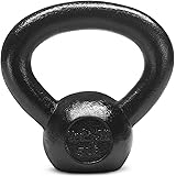 Yes4All Solid Cast Iron Kettlebells – Weight Available: 5, 10, 15, 20, 25 to 80 lbs