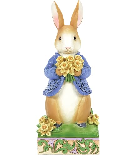 Amazon.com: Enesco Beatrix Potter by Jim Shore Peter Rabbit with