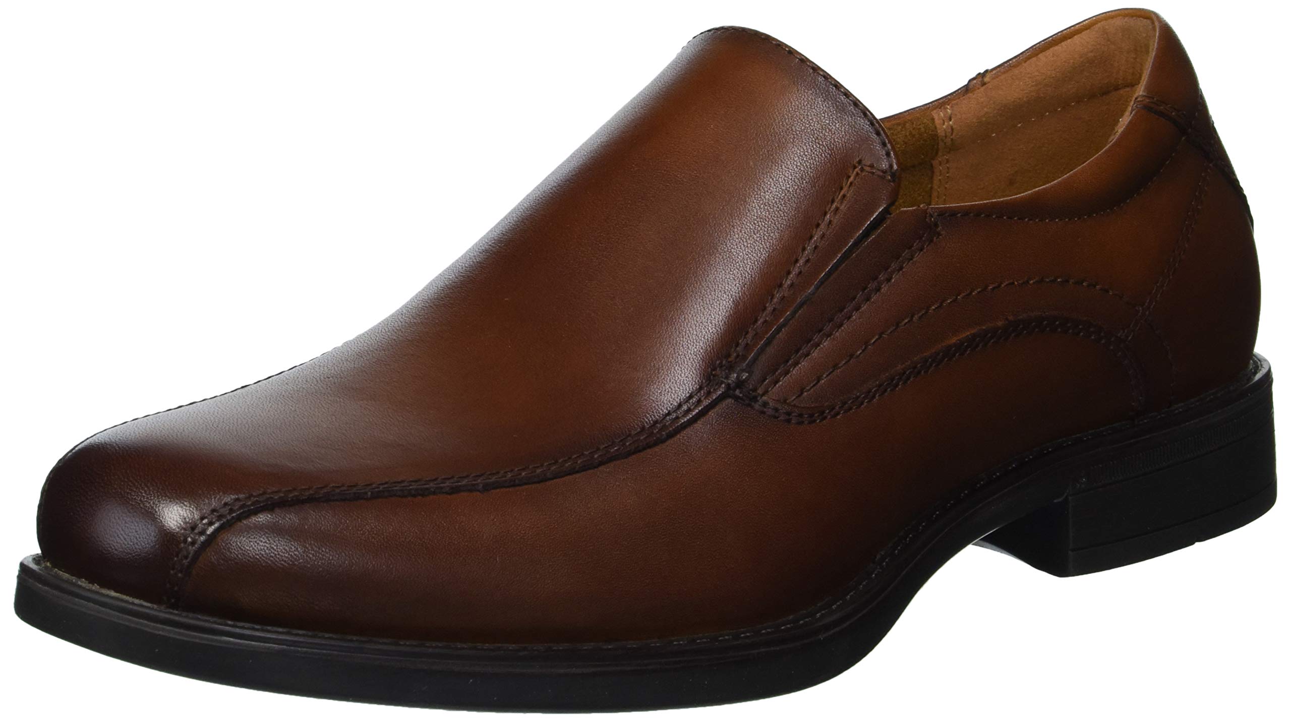 Florsheim Men's Medfield Bike Toe Slip Loafer Dress Shoe, Cognac, 9.5 Image Florsheim Men's Medfield Bike Toe Slip Loafer Dress Shoe, Cognac, 9.5 Image