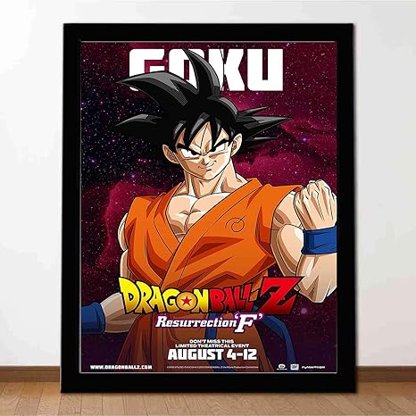 Amazon ドラゴンボールz悟空映画ポスター ファッション絵画ポスター 壁掛け 壁飾り ぶら下げ絵画 飾る部屋 最高の贈り物 14x12in 額縁を送る インテリア オンライン通販