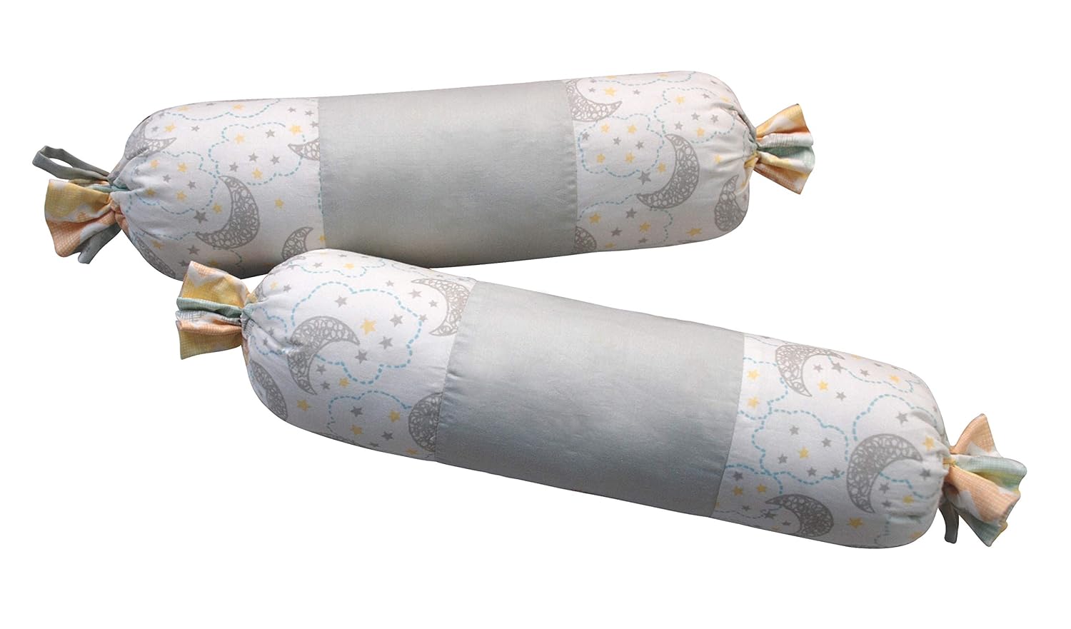 abracadabra Baby Bolsters for Side and Neck Support with Washable Cover