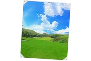 AOSEKAA Golf Target Cloth 71”x 59” Hitting Net Replacement Hanging Backstop for Outdoor Backyard, Driving Range