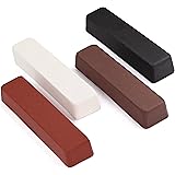 4 Piece Polishing Compound Cutting & Buffing Compound 4 Oz. Kit - Includes: Black Emery, Brown Tripoli, White Diamond, and Re