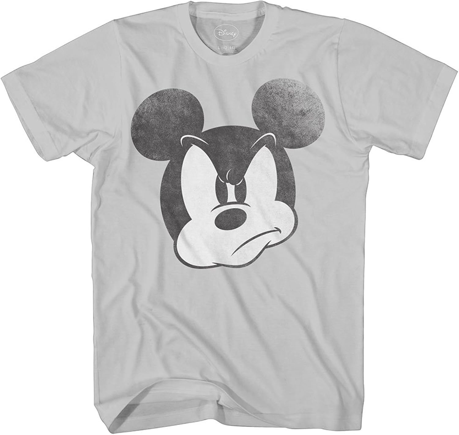 Mad Mickey Mouse Graphic Tee Classic Vintage Disneyland World Mens Adult Tee Graphic T-Shirt for Men Tshirt: Clothing