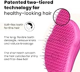 Tangle Teezer Fine & Fragile Detangling Hairbrush Berry Bright view 2