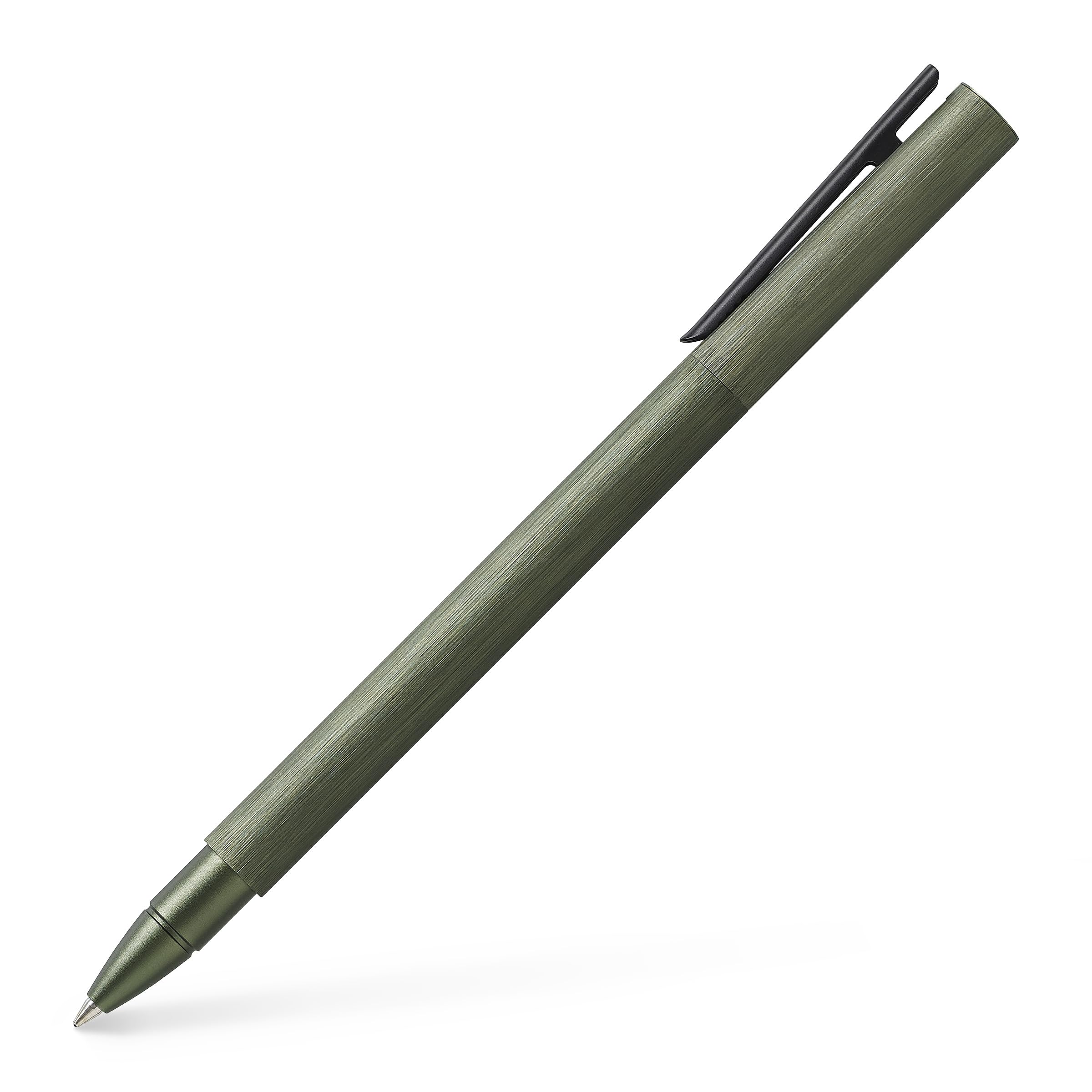 Faber-Castell Neo Slim Aluminium Rollerball Pen - Olive Green