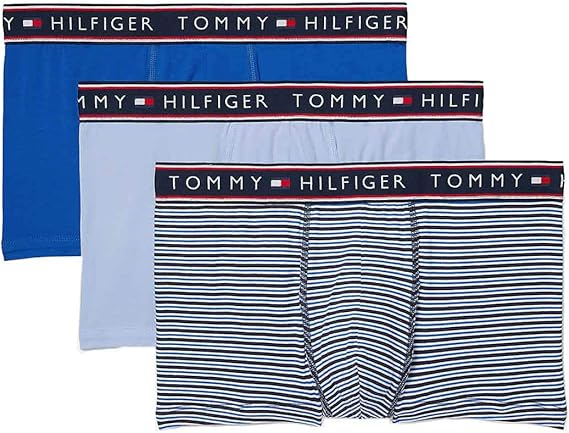 Amazon Tommy Hilfiger トミーヒルフィガー ショート ボクサーパンツ 3枚セット メンズ 下着 09t3357 Ocean 407 M 並行輸入品 ボクサー 通販