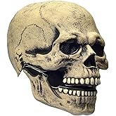 LEKA NEIL Skull Mask - Skull Mask with Movable Chin is suitable for youth or adults over 18 years old.