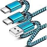 USB Type C Cable 10FT Fast Charging Cable for Stylo 6,UDATON 2Pack Android Long Charger Cord Compatible with Samsung Galaxy S