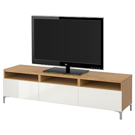 Zigzag Trading Ltd Ikea Besta Tv Bench With Drawers Oak Effect
