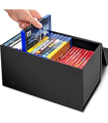 Amazon.com: Made Easy Kit Blu-ray Media Storage Bag Case - Clear