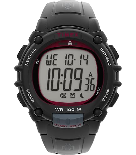 Amazon.com: Timex Men's Ironman Triathlon Adrenaline Ana-digi 46mm