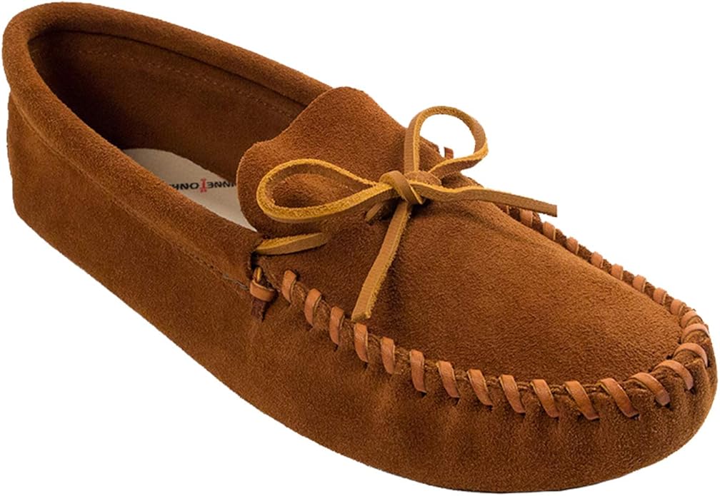 mens leather moccasin shoes