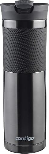 Contigo Byron Travel Mug Stainless Steel 720 ml Bronze Snap Seal Leakproof view 2
