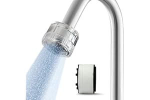 Quick Parts Delivery Kitchen and Bathroom Faucet Filter Kit - Includes 10 Adapters - Improves Taste and Odor, Protects Skin and Health - Removes Dirt and Rust (Sediment)