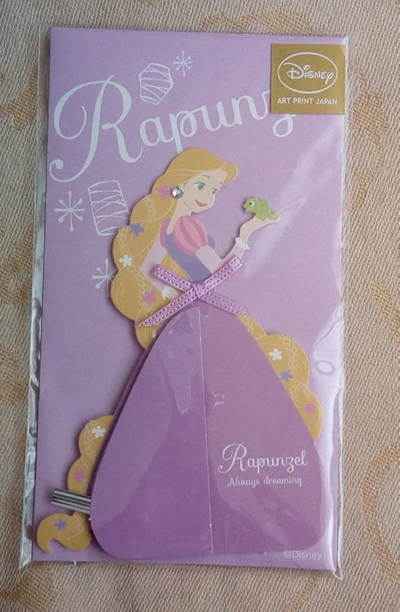 Amazon Co Jp ラプンツェル ハニカム ミニ カード 封筒 ミニメッセージカード付き ディズニー プリンセス ホビー 通販
