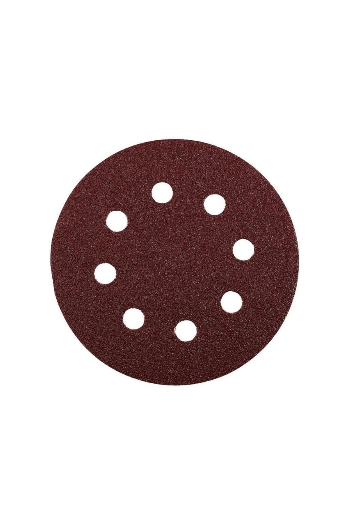 kwb Grinding Disc Ø 125 Mm Made Of High-Grade Corundum With Grit 80, tool-Free Change, High-Quality Synthetic Resin Bonding and Reinforced Paper Backing for Coarse Sanding Of Wood and Metal