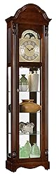 Howard Miller Ridgeway Clarksburg Curio Floor Clock