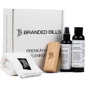 Branded Bills Hat Cleaning Kit, Baseball Cap Cleaner, PFAS-Free Water Repellent Spray and Cleaning Solution