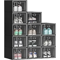 Amazon.com: YITAHOME XL Shoe Storage Box, Set of 12 Shoe