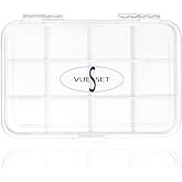Vueset Mango - 12 Sections empty makeup palette depotting case