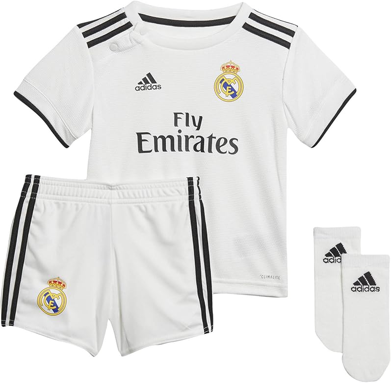 adidas Real Madrid Minikit, Unisex bebé, Blanco, 74: Amazon.es ...