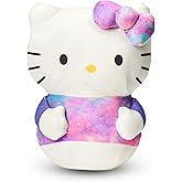 Sanrio Hello Kitty Cloud Hugger PiIlow, Pink Plush Character Shaped Design, Stuffed Animal for Girls and Boys, 11.5 Inches