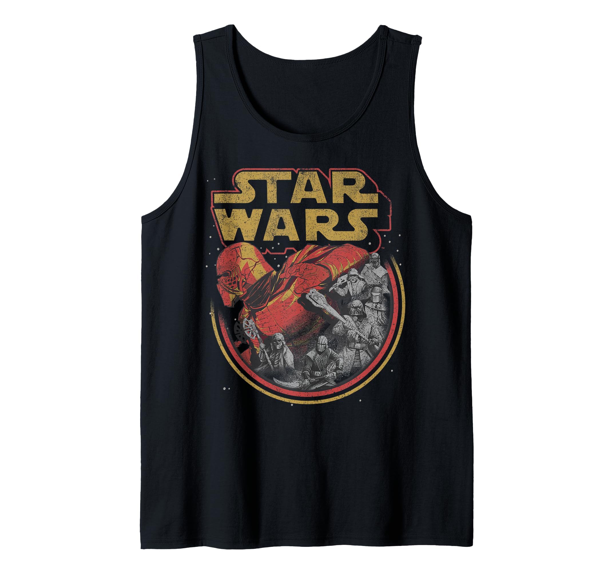 Star Wars The Rise of Skywalker Retro Knights of Ren Tank Top, Men, Black, XX-Large