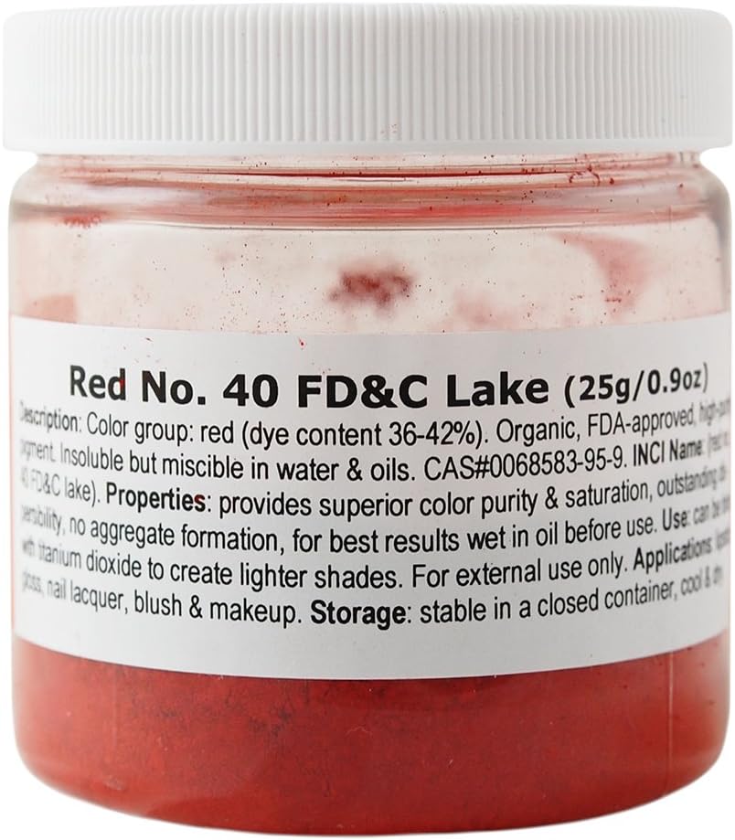 MakingCosmetics Red No. 40 FD&C Lake 0.9oz / 25g Cosmetic