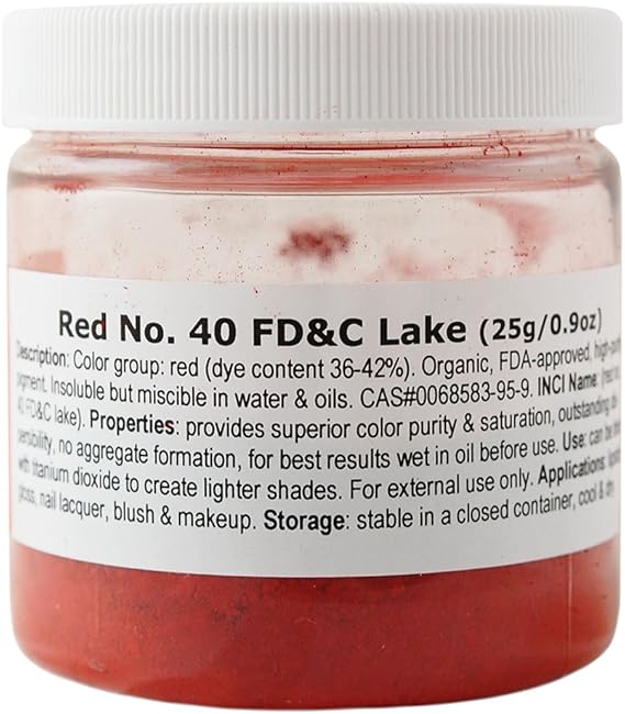 MakingCosmetics Red No 40 FD C Lake 0 9oz 25g Cosmetic