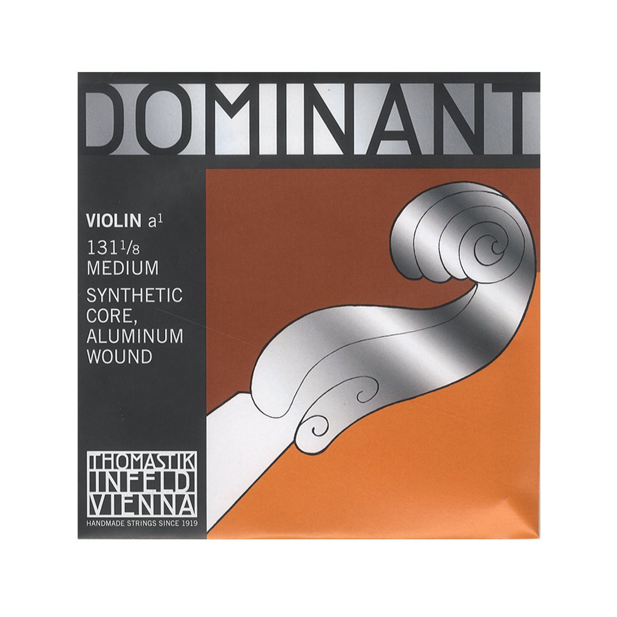Thomastik-Infeld violin strings Dominant nylon core 1/8 A Alu. 131